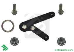 Kit staffa  e minuteria marmitta LeoVince (4)